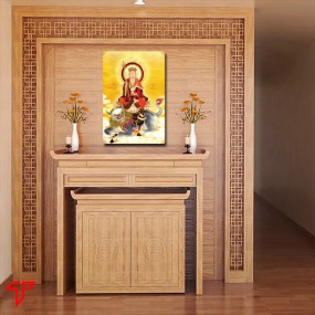 Tranh phật giáo địa tạng vương bồ tát